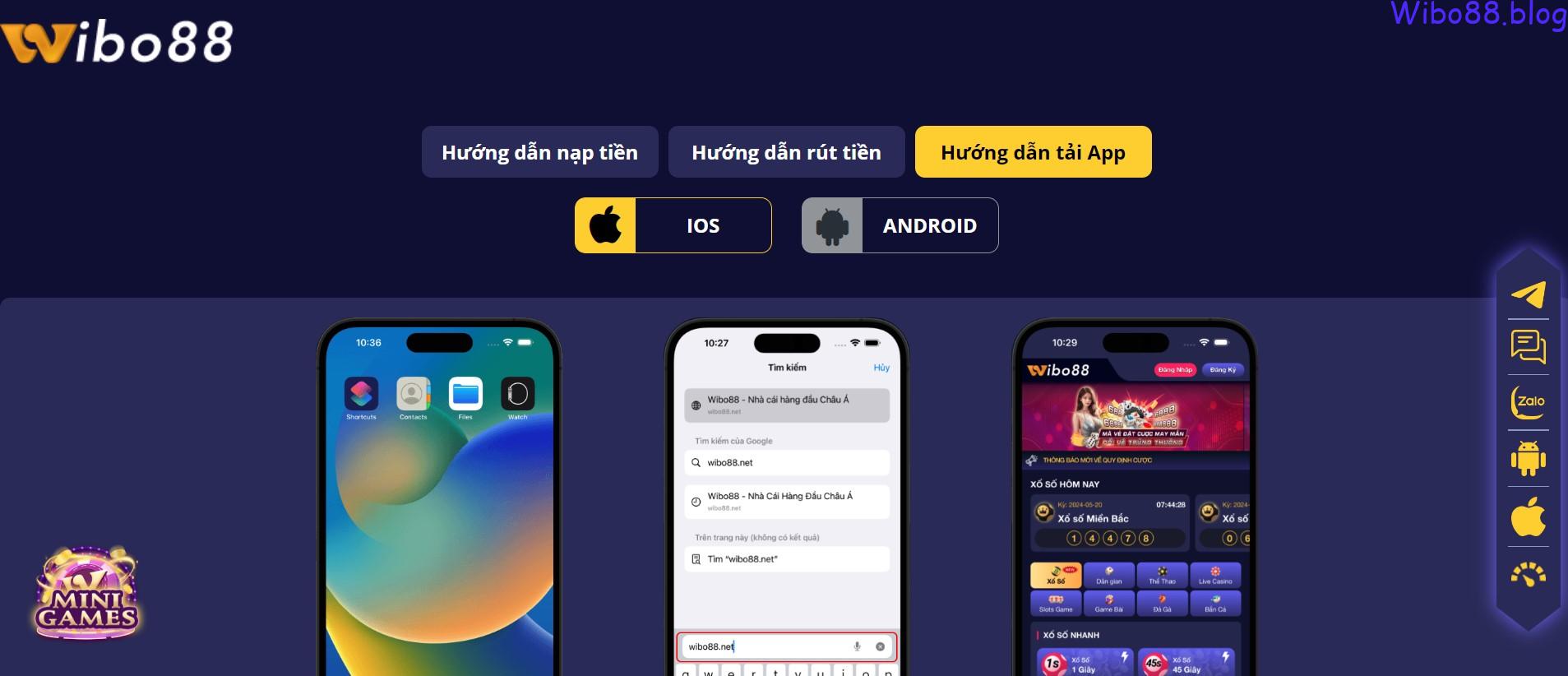 tải app wibo88